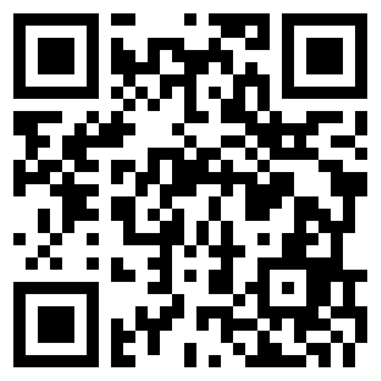 QR code for students' presentation